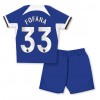 Chelsea Wesley Fofana #33 Heimtrikot 2023-24 Kurzarm (+ kurze hosen)